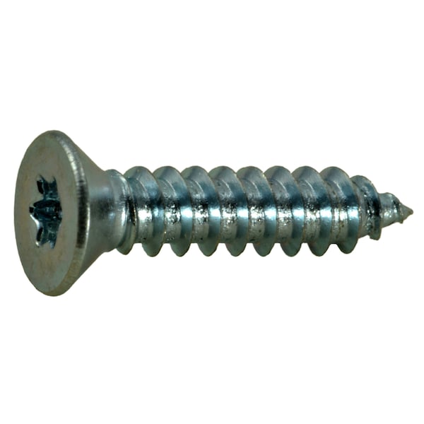 Midwest Fastener Sheet Metal Screw, #8 x 3/4 in, Zinc Plated Steel Flat Head Torx Drive, 30 PK 37014 - main